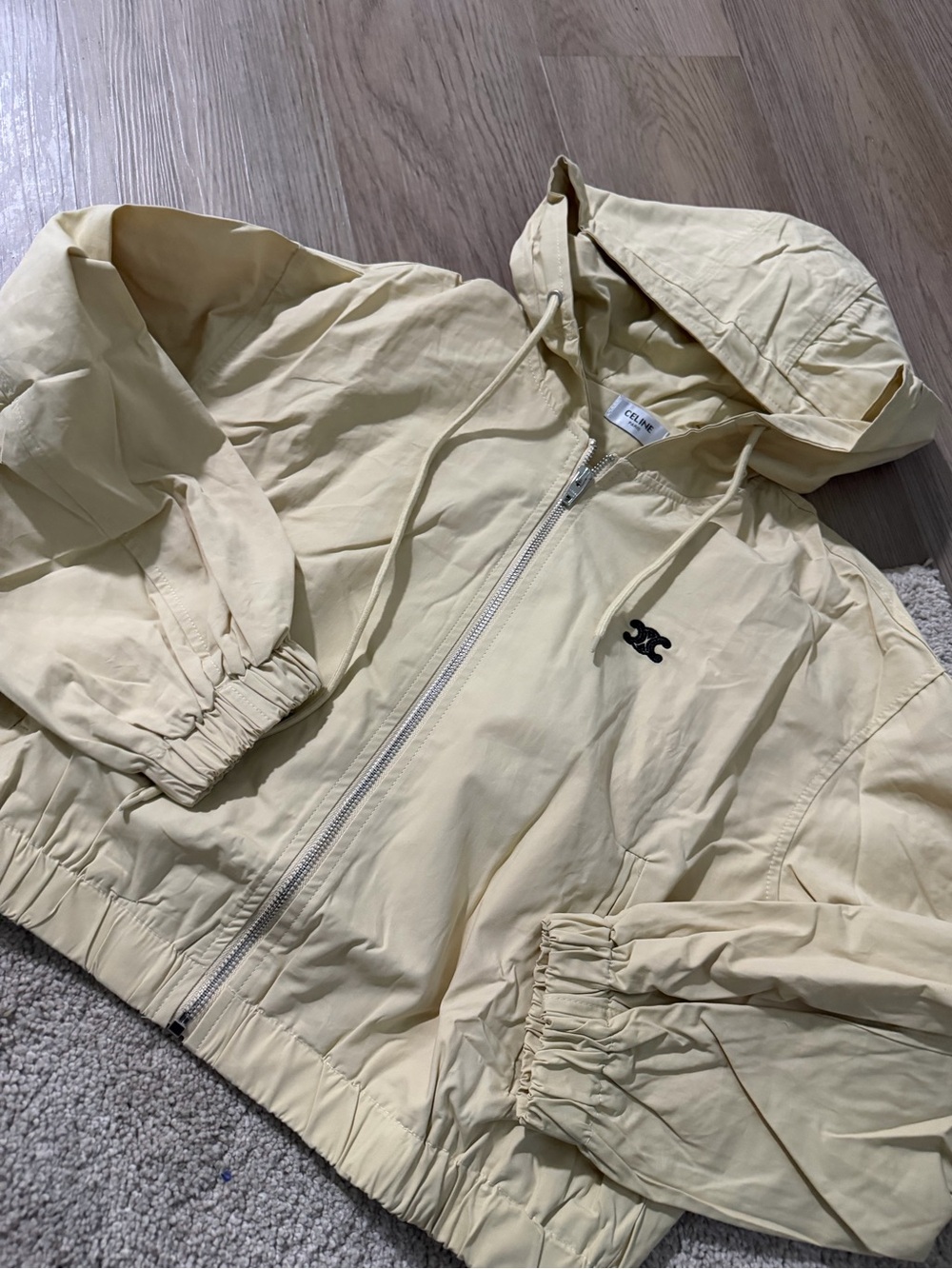 Celine Light Yellow 
WINDBREAKER  Jacket - Picture 8 of 9